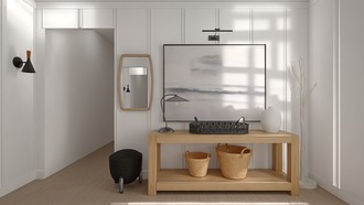 Modern, California Cool, Warm Transitional, Classic Coastal Entryway by Havenly Interior Designer Candice