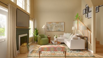 Contemporary, Modern Living Room by Havenly Interior Designer Adelaida