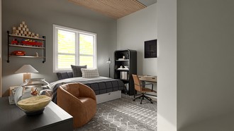 Contemporary, Industrial Bedroom by Havenly Interior Designer Jacqueline