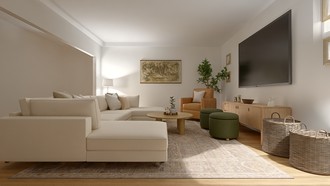 Organic Modern Living Room by Havenly Interior Designer Nicole