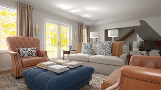 Classic Living Room by Havenly Interior Designer Jaime