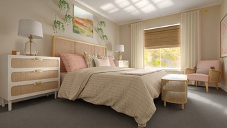 Bohemian Living Room by Havenly Interior Designer Christy