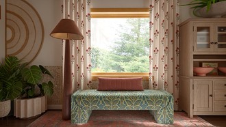 Artful Eclectic Dining Room by Havenly Interior Designer Erin