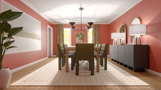 Contemporary, Modern, Midcentury Modern Dining Room by Havenly Interior Designer Emerie