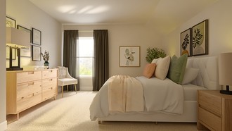 Scandinavian, Organic Modern Bedroom by Havenly Interior Designer Stephanie