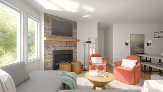  Living Room by Havenly Interior Designer Claire