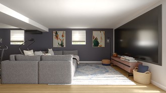 Modern Cottage Playroom by Havenly Interior Designer Stephanie