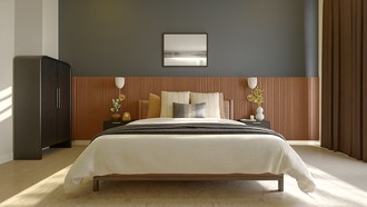 Contemporary, Modern, Warm Transitional Bedroom by Havenly Interior Designer Sofia