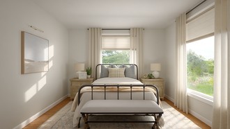 Modern, Bohemian, Coastal, Farmhouse, Organic Modern, Classic Coastal Dining Room by Havenly Interior Designer Megan