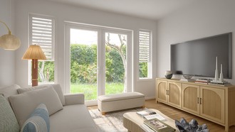 Coastal Living Room by Havenly Interior Designer Mariana