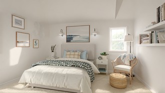 Classic Coastal Bedroom by Havenly Interior Designer Stephanie