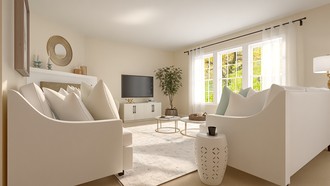 Contemporary, Classic Living Room by Havenly Interior Designer Estefania