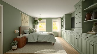 Bohemian Bedroom by Havenly Interior Designer Spencer