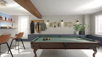 Contemporary, Modern, Glam Playroom by Havenly Interior Designer Ana