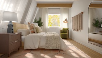 Contemporary, Eclectic, Bohemian, Global Bedroom by Havenly Interior Designer Camila