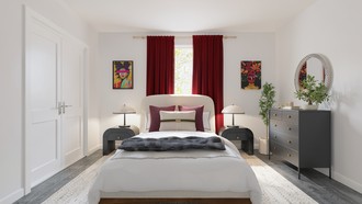 Contemporary Luxe Bedroom by Havenly Interior Designer Akira