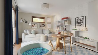 Modern Playroom by Havenly Interior Designer Yarin