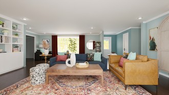  Living Room by Havenly Interior Designer Amber