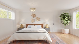 Contemporary, Eclectic, Bohemian, Glam Bedroom by Havenly Interior Designer Diana