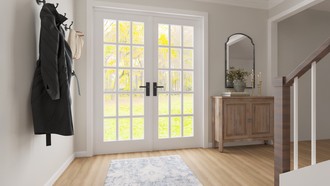 Traditional Charm Entryway by Havenly Interior Designer Kennedy