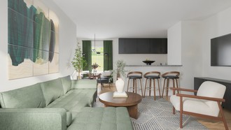 Classic Living Room by Havenly Interior Designer Jacqueline