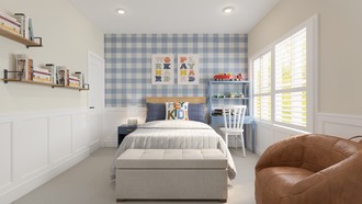 Classic, Coastal, Preppy, New Classic Bedroom by Havenly Interior Designer Rachel