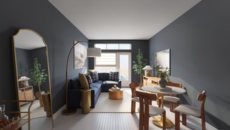 Contemporary Living Room by Havenly Interior Designer Luisa