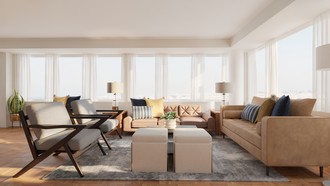  Living Room by Havenly Interior Designer Amber