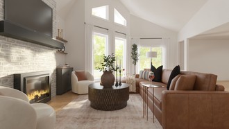  Living Room by Havenly Interior Designer Amber