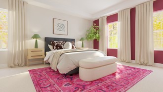 Contemporary, Eclectic Bedroom by Havenly Interior Designer Camila