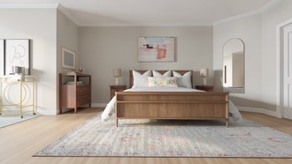 Transitional, Warm Transitional Bedroom by Havenly Interior Designer Christy