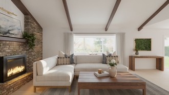 Minimal, Scandinavian Living Room by Havenly Interior Designer Maria