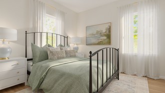Classic, Transitional Bedroom by Havenly Interior Designer Meagan