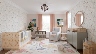 Modern, Inspired Modern, Modern Cottage Nursery by Havenly Interior Designer Adelaida