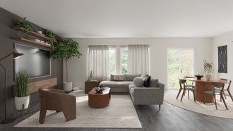 Contemporary, Inspired Modern Living Room by Havenly Interior Designer Akira