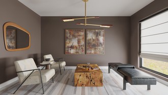 Contemporary, Modern, Glam Entryway by Havenly Interior Designer Emerie