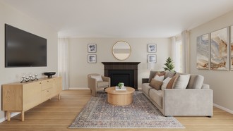 Organic Modern Living Room by Havenly Interior Designer Nicole