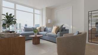 Organic Modern Living Room by Havenly Interior Designer Nicole