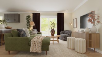  Living Room by Havenly Interior Designer Amber