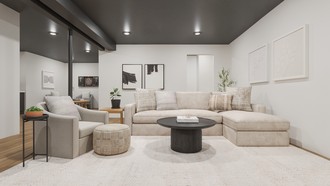 Modern, Industrial, Minimal, Organic Modern Living Room by Havenly Interior Designer Hannah