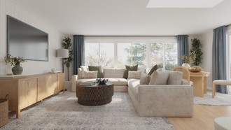 Farmhouse, Transitional Living Room by Havenly Interior Designer Maria