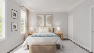 Transitional Bedroom by Havenly Interior Designer Veronica