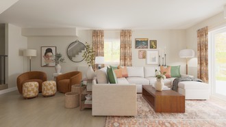  Living Room by Havenly Interior Designer Amber