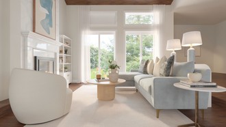 Contemporary, Modern, Glam Living Room by Havenly Interior Designer Emerie