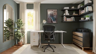 Contemporary Office by Havenly Interior Designer Camila