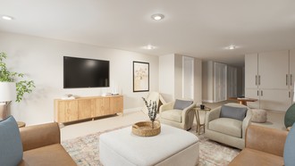 Organic Modern, Warm Transitional Other by Havenly Interior Designer Megan