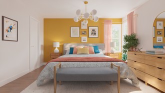 Midcentury Modern Bedroom by Havenly Interior Designer Sofia