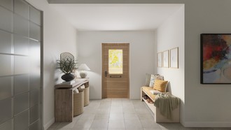 Transitional Entryway by Havenly Interior Designer Martha