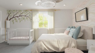 Classic, Coastal, Preppy, Classic Coastal Nursery by Havenly Interior Designer Rachel