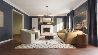 Contemporary, Modern, Glam Living Room by Havenly Interior Designer Emerie